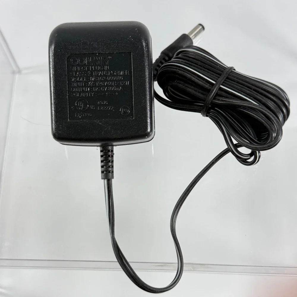Conair AC Adapter Power Supply Cord 6V 800mA MC162-060080 Black Charger Utility